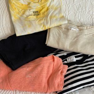 Size Large Lot - Five Items - Four Shirts/One Dress